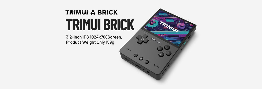 Introducing the TRIMUI BRICK: A Retro-Inspired Handheld Game Console Coming Soon!