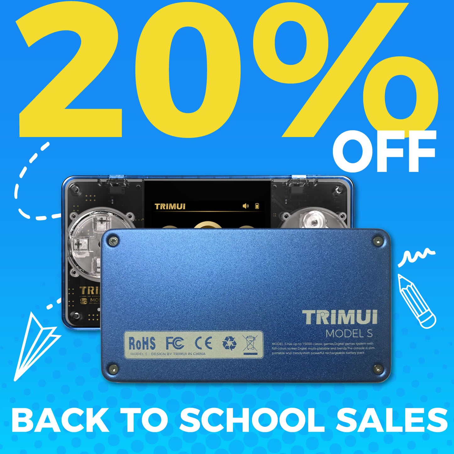 TRIMUI Model S Mini Handheld Game Console