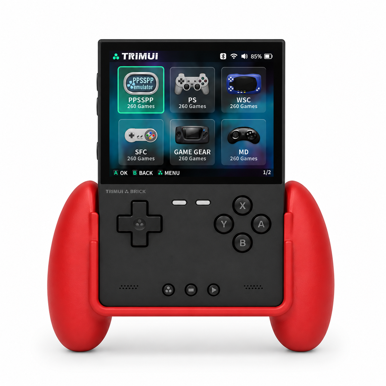 3D Printed Grip for TRIMUI Brick/TRIMUI Brick Hammer Game Handheld Console