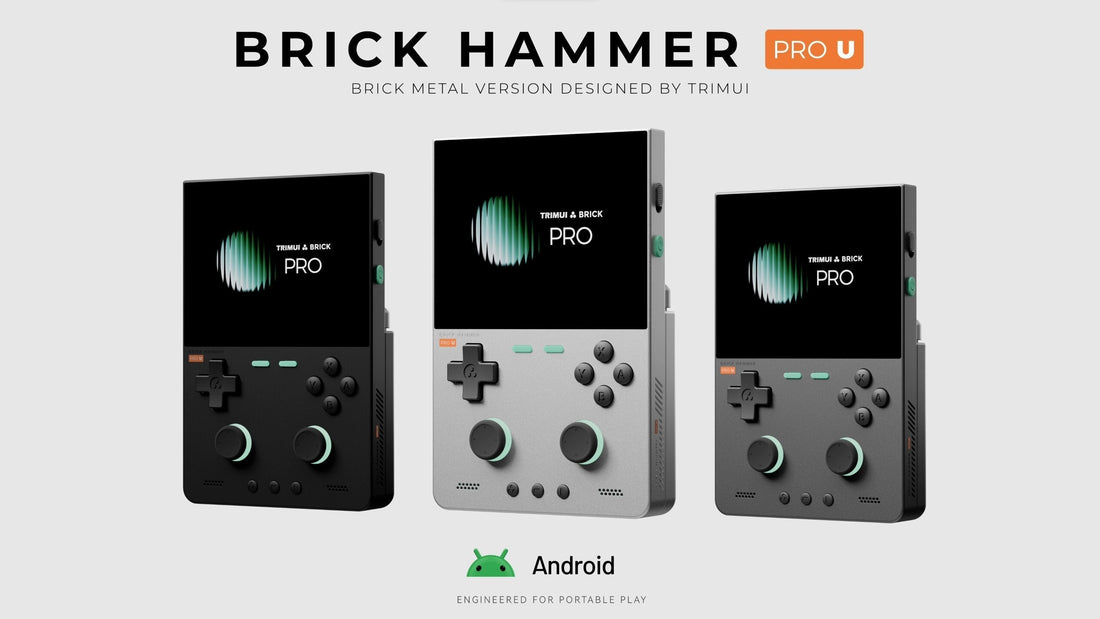 TRIMUI Brick Pro Preorder & TRIMUI Brick Hammer Pro U Release Now!