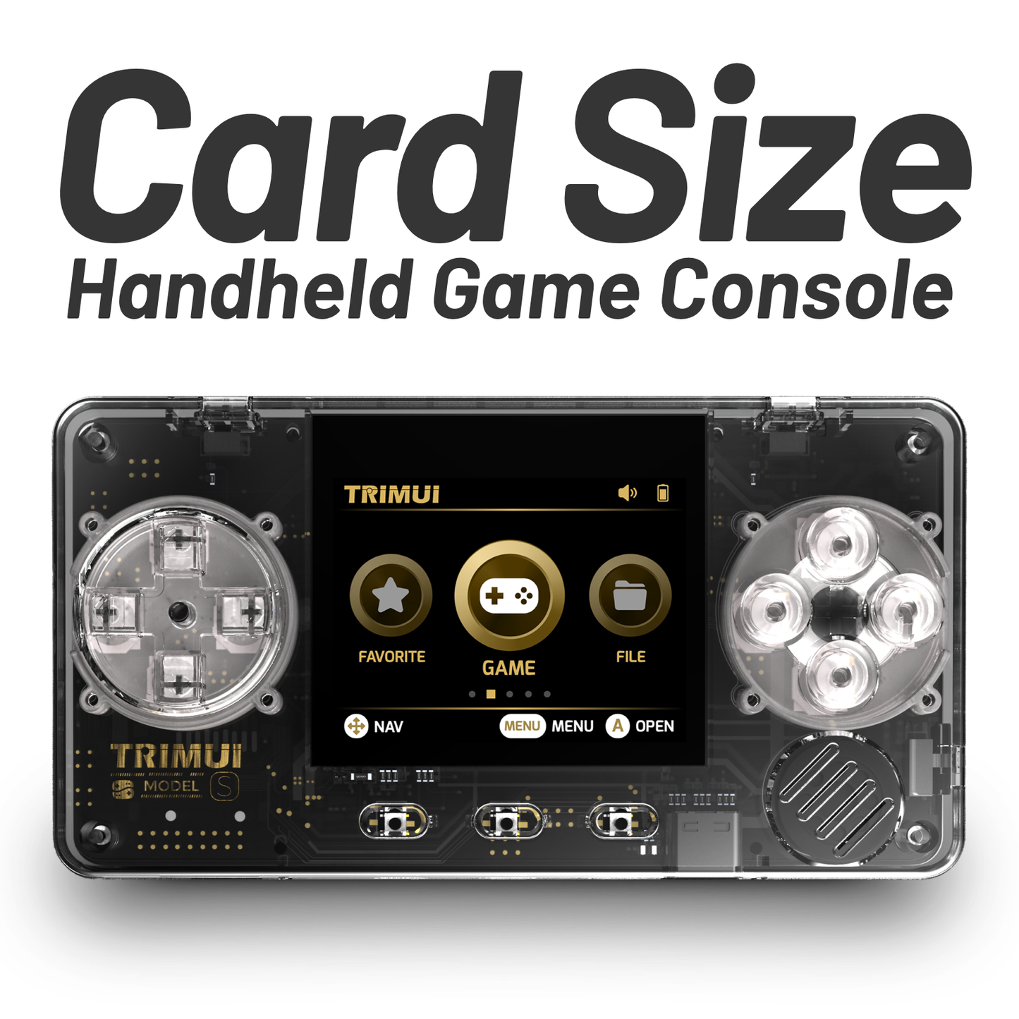 TRIMUI Model S Mini Handheld Game Console