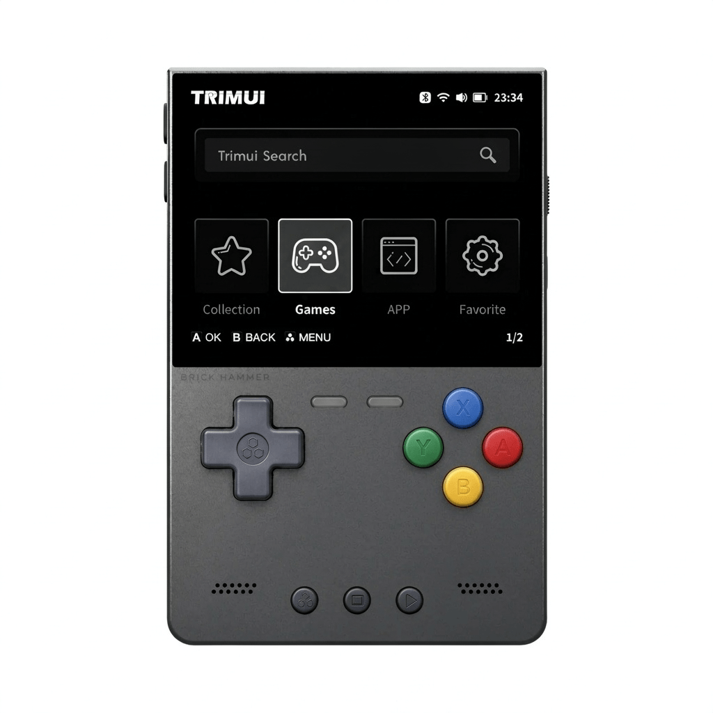 Customize Buttons Set for TRIMUI Brick (Hammer) Handheld Console