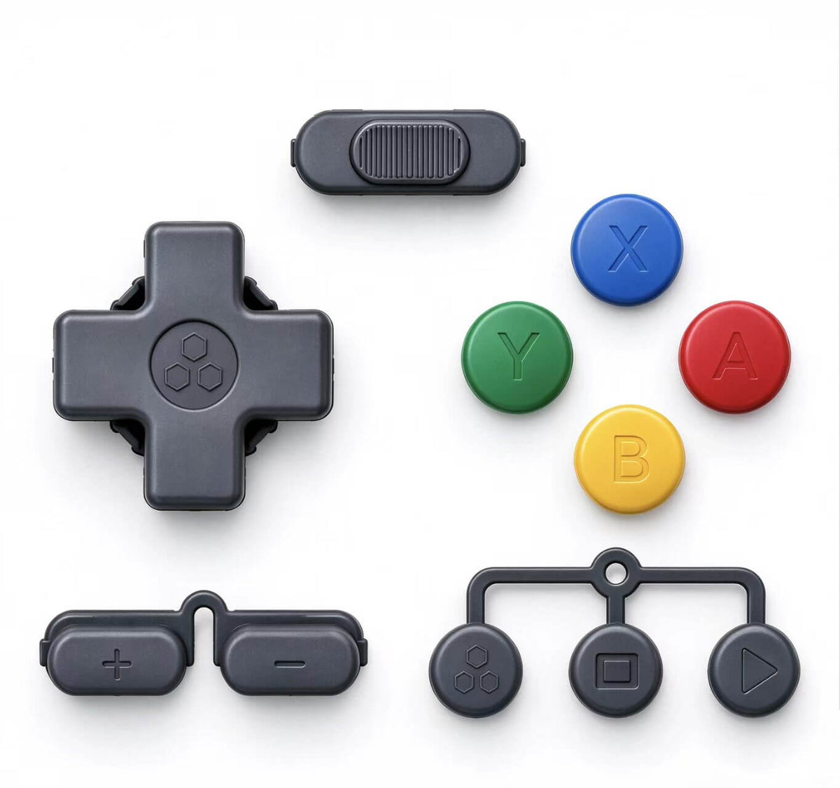 Customize Buttons Set for TRIMUI Brick (Hammer) Handheld Console
