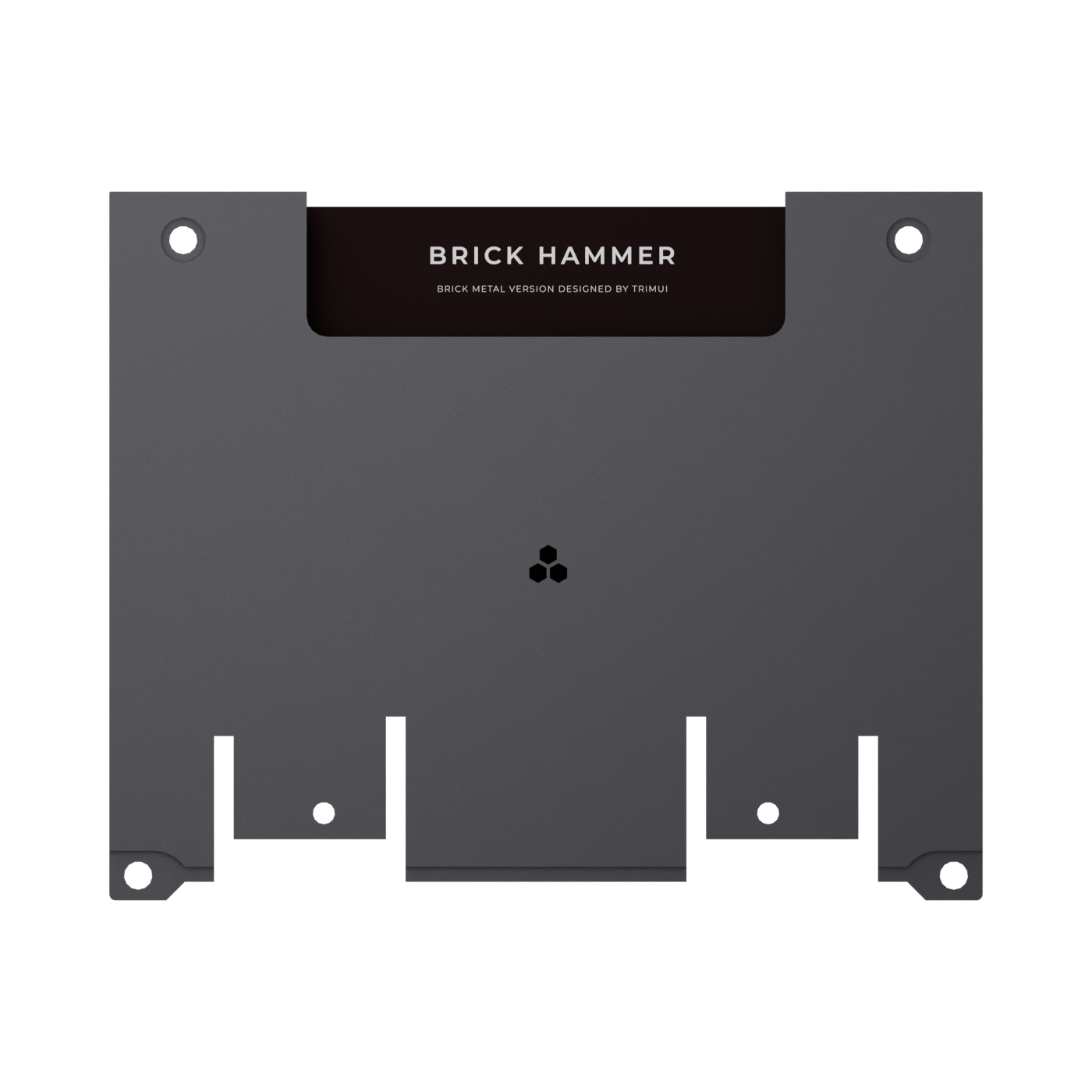 Metal Backplate for TRIMUI Brick Hammer Handheld Console