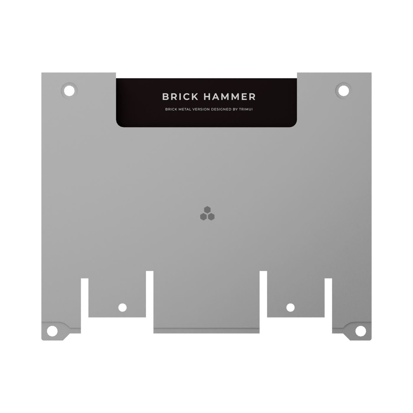Metal Backplate for TRIMUI Brick Hammer Handheld Console