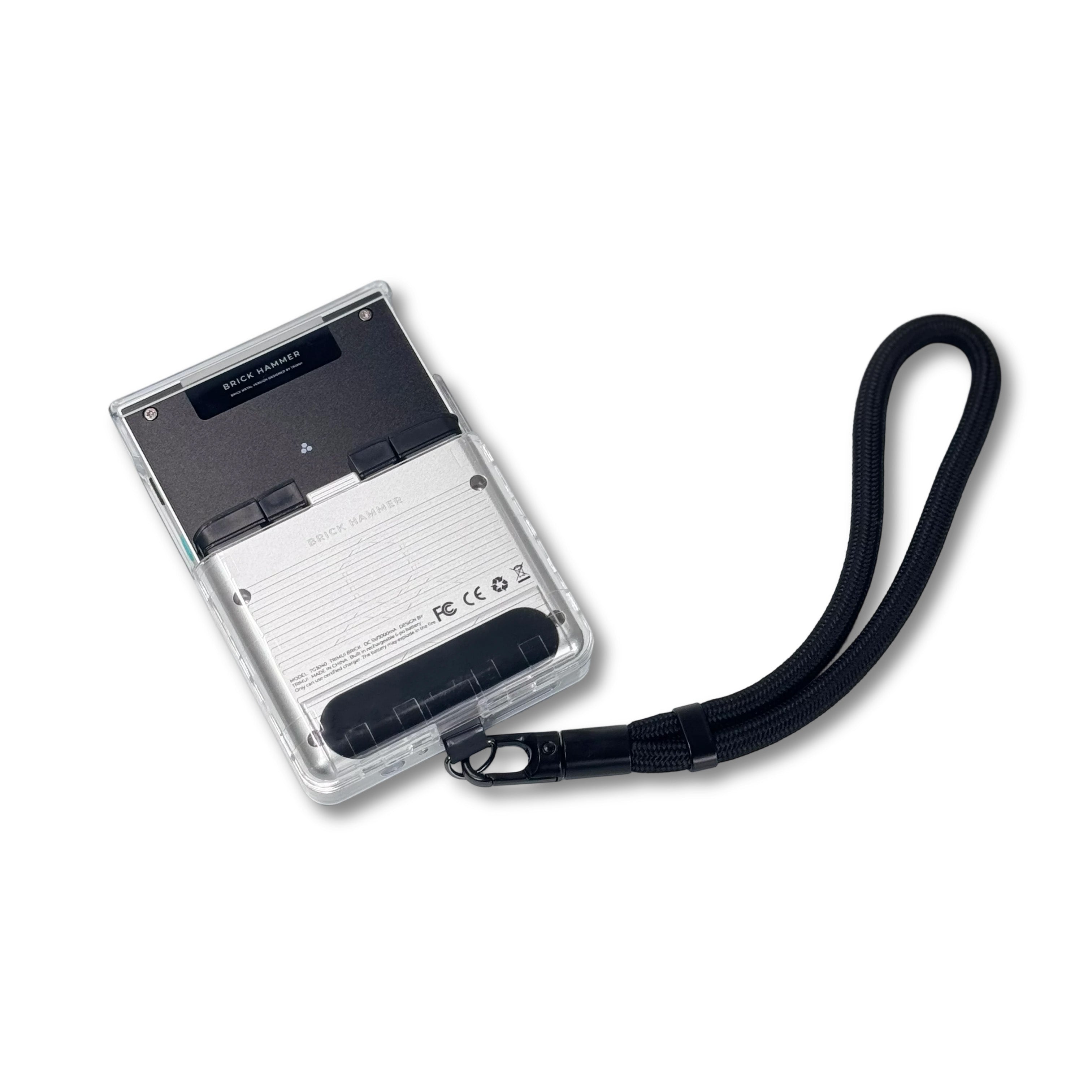 TRIMUI BRICK 64GB ブラック クリアボタン ガラスフィルム付属 TRIMUI Brick Hammer Transparent Case + Lanyard Set | 6 Colours