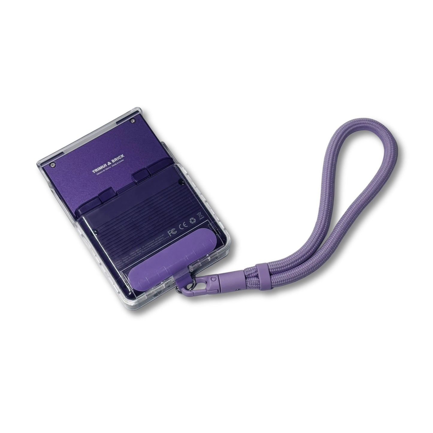 TRIMUI Brick Hammer Transparent Case + Lanyard Set