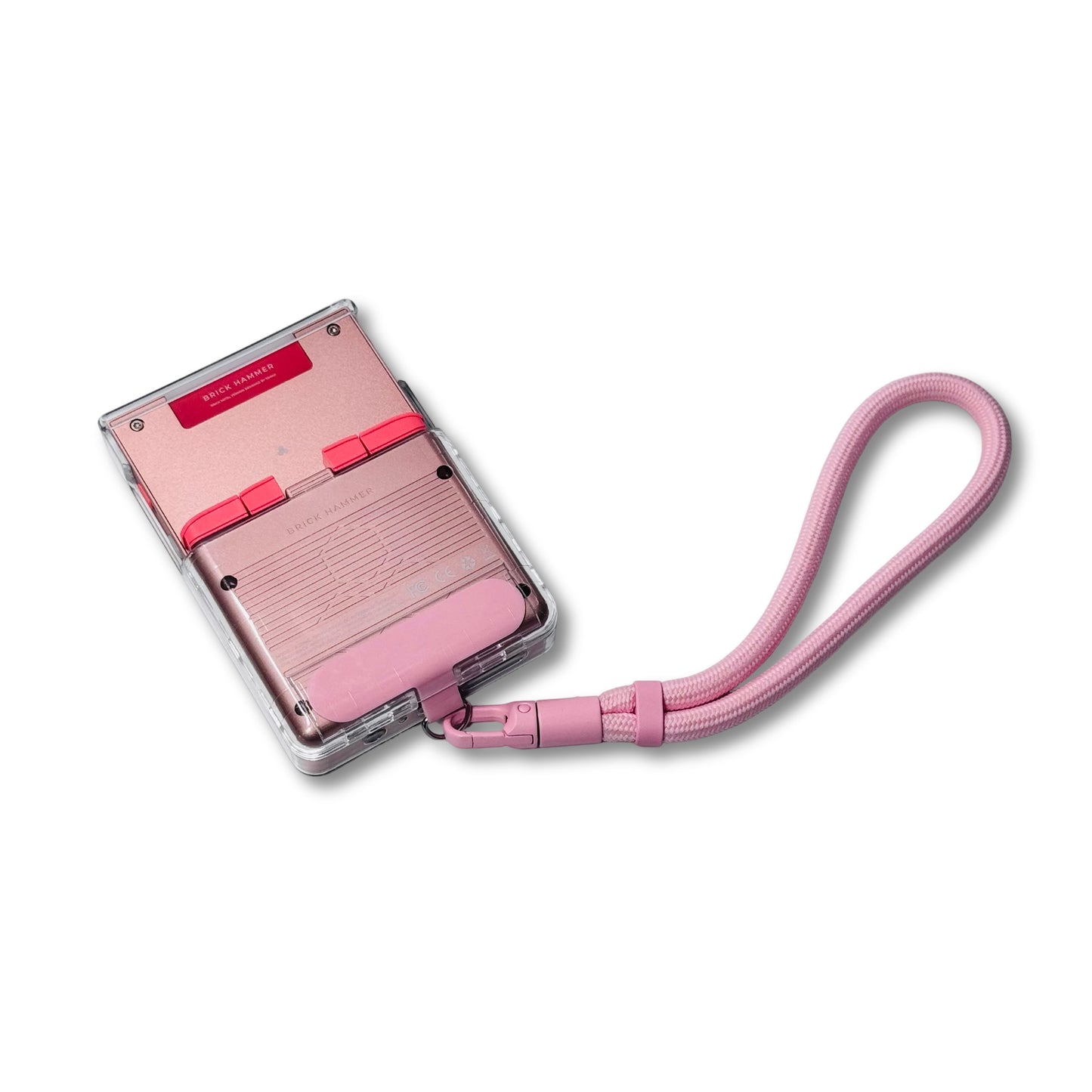 TRIMUI Brick Hammer Transparent Case + Lanyard Set