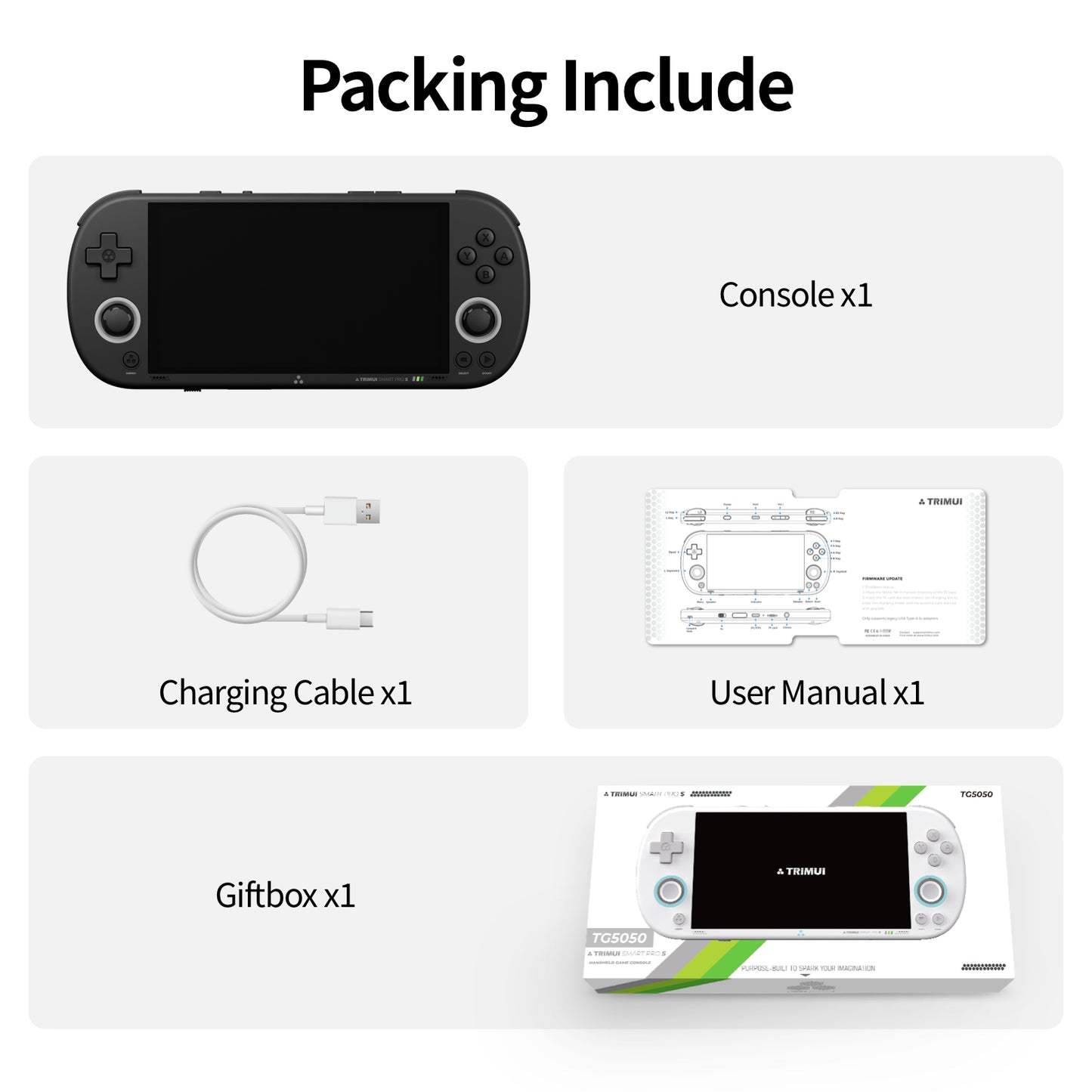 TRIMUI Smart Pro S Handheld Game Console