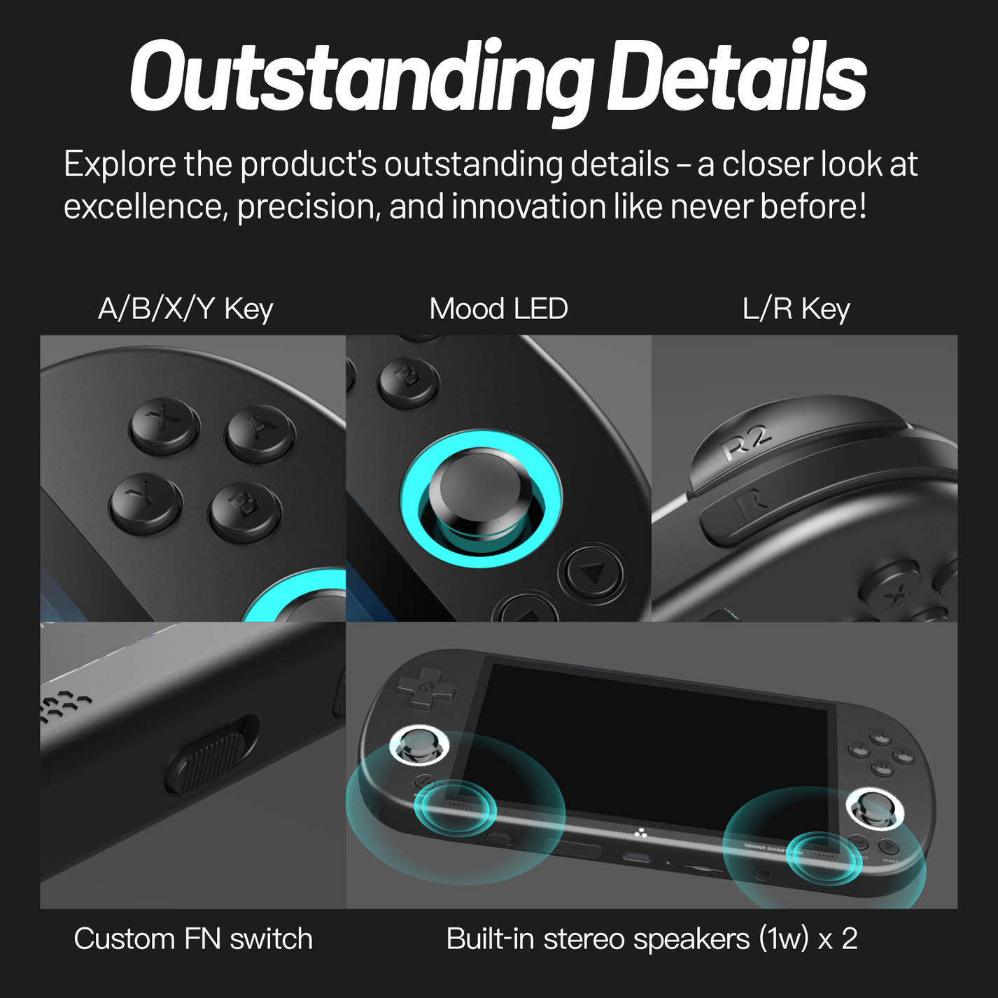 TRIMUI Smart Pro Handheld Game Console | 4.96