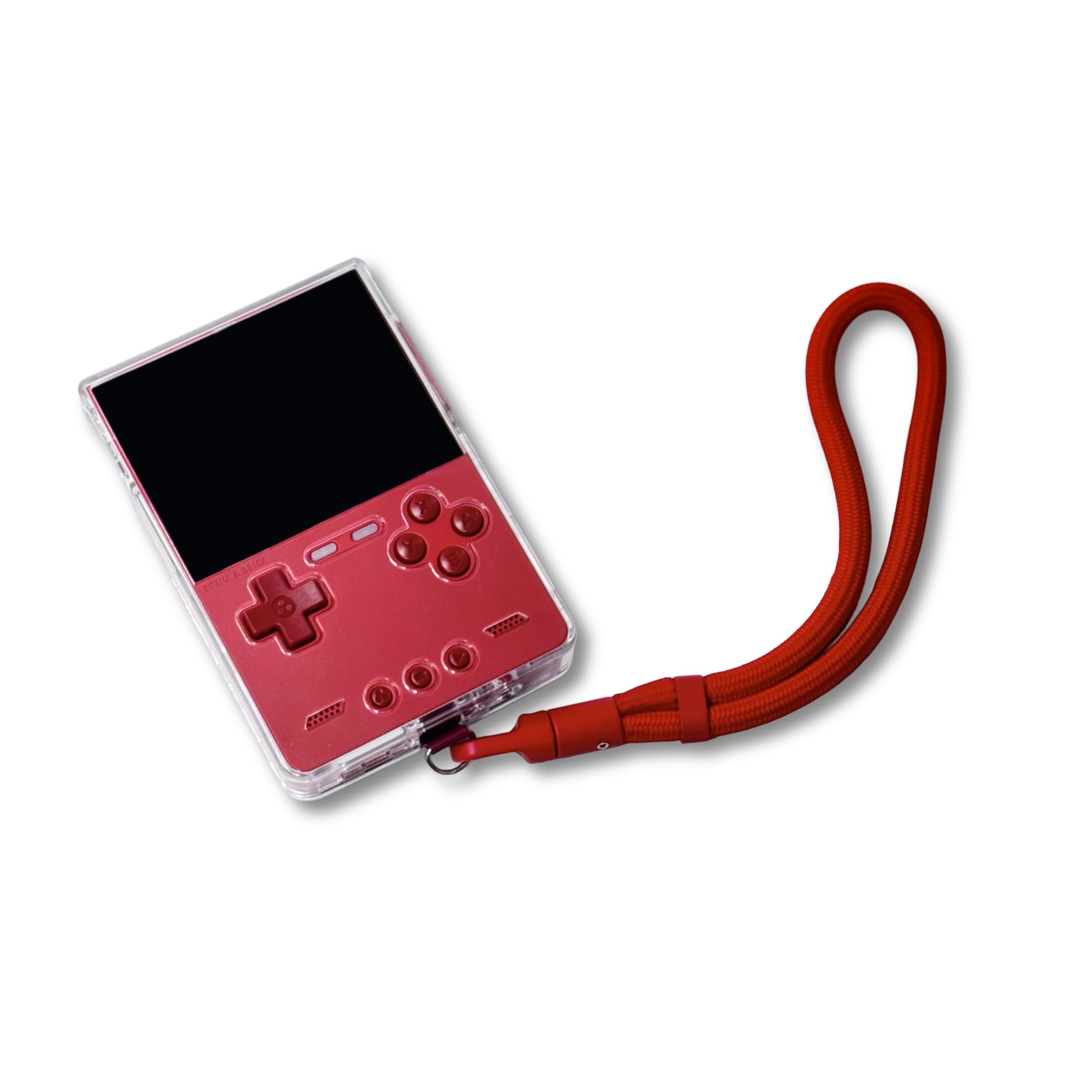 TRIMUI BRICK 64GB ブラック クリアボタン ガラスフィルム付属 TRIMUI Brick Hammer Transparent Case + Lanyard Set | 6 Colours