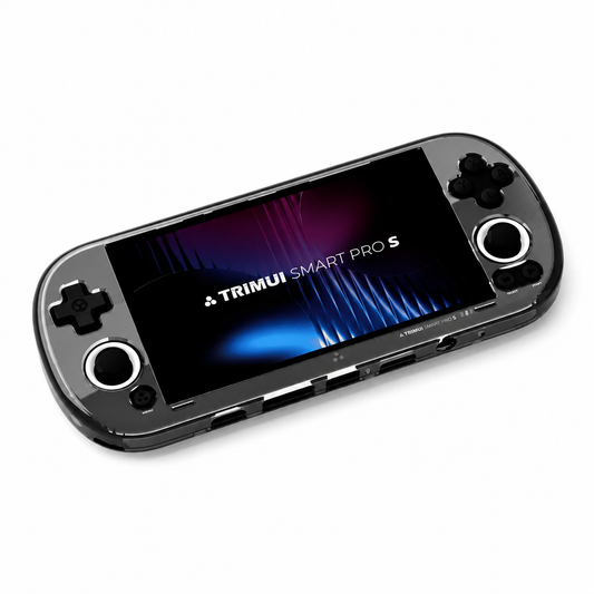 Transparent protective case for TRIMUI Smart Pro S handheld console