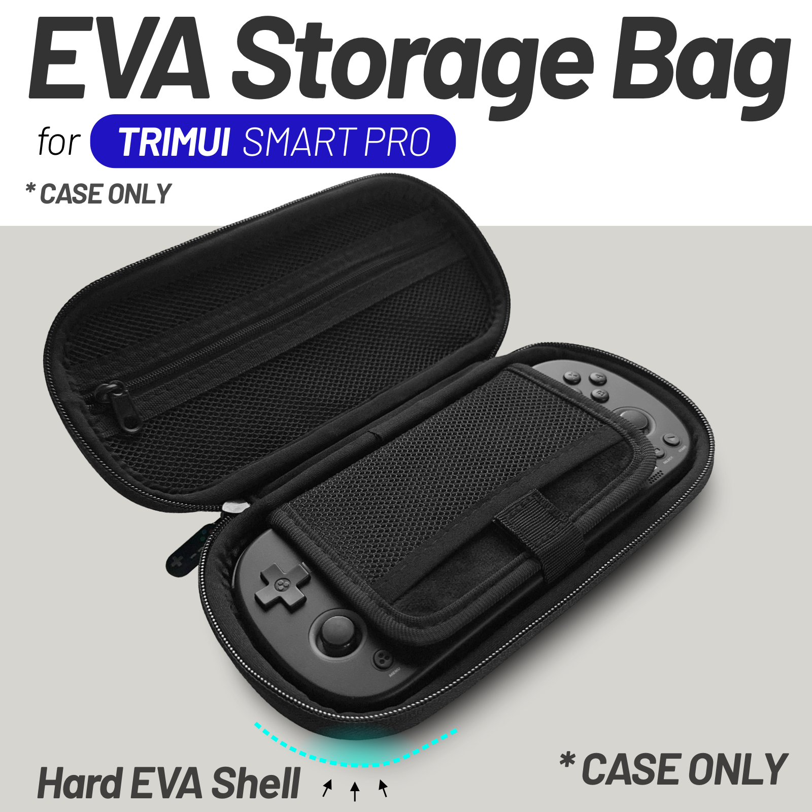 TRIMUI Smart Pro Retro Game Handheld Storage Bag – TRIMUI Store TRIMUI Smart Pro Retro Game Handheld Storage Bag – TRIMUI Store