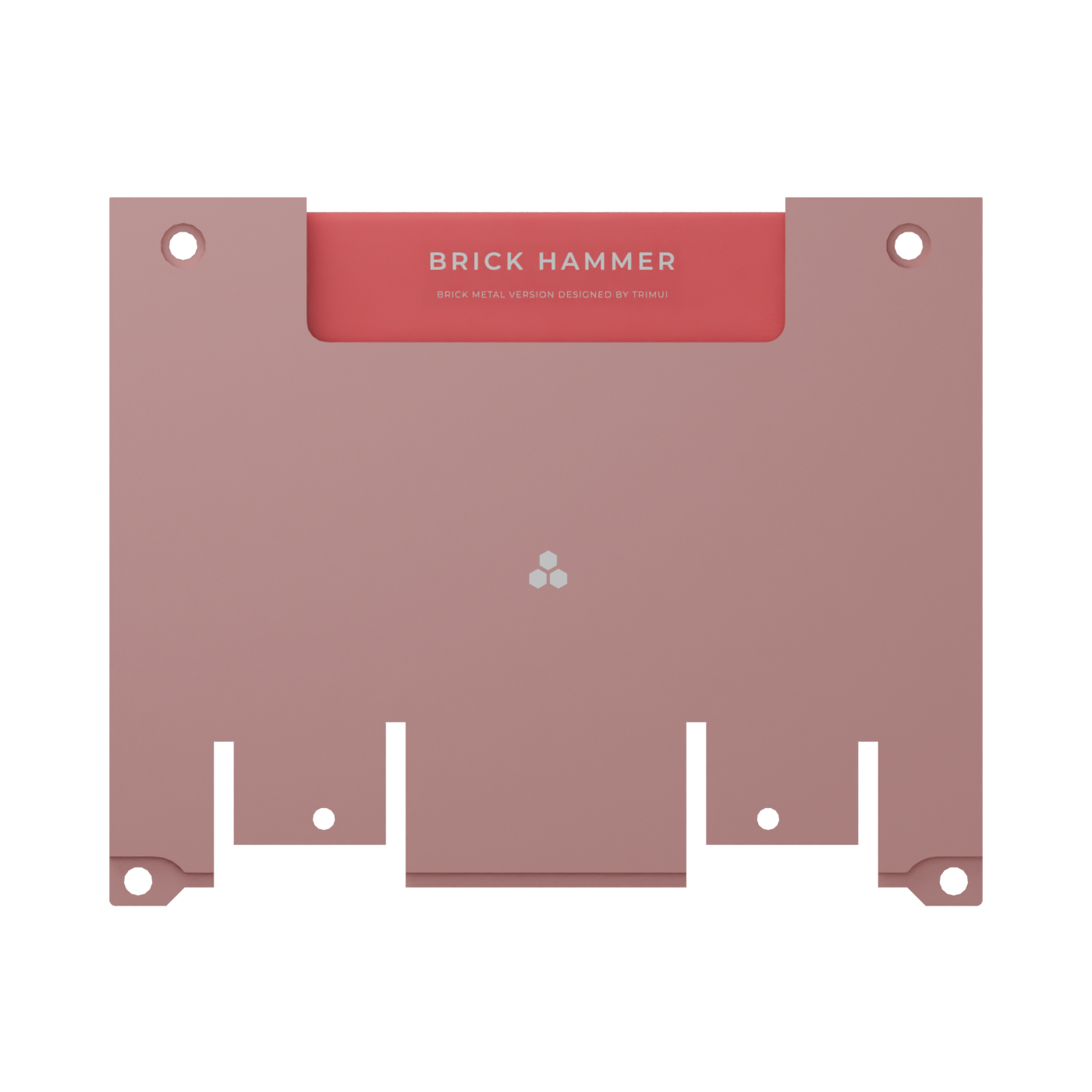 Metal Backplate for TRIMUI Brick Hammer Handheld Console