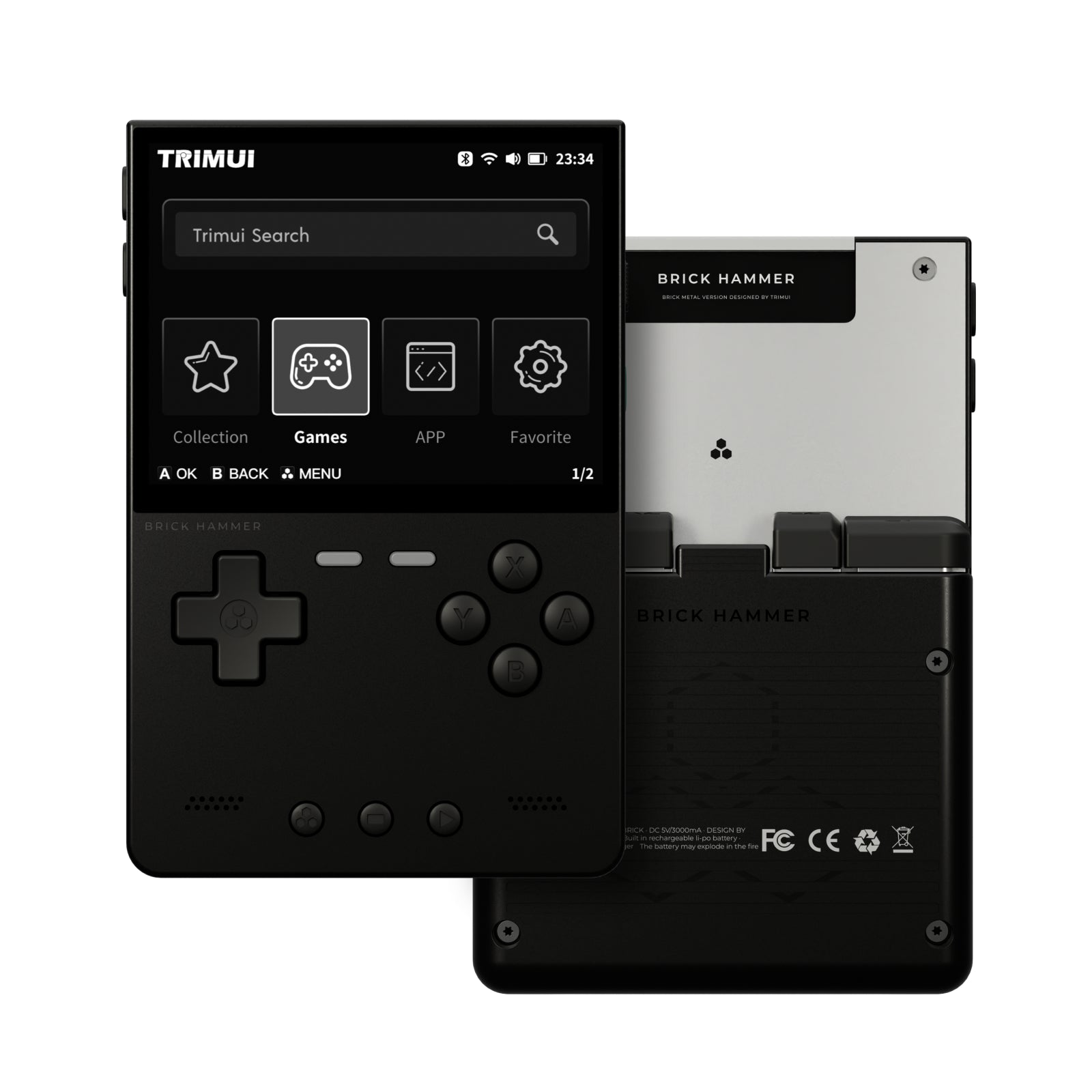 リリマリモモ32 TRIMUI Brick Hammer Handheld Game Console – TRIMUI Store