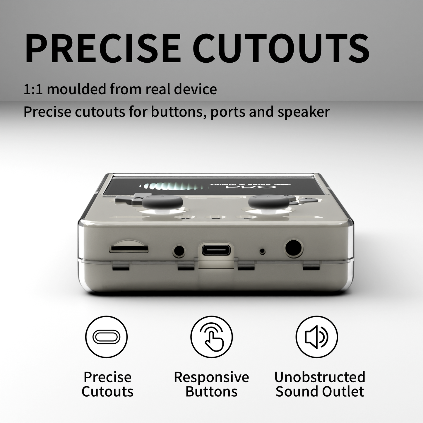 Protective Case for TRIMUI Brick Pro/Brick Hammer Pro U